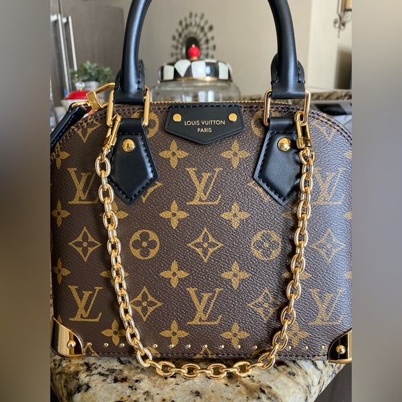 BB canvas stud chain small handbag New - Picture 7 of 9